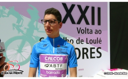LOULÉ APOIA O CICLISTA JOÃO ALMEIDA 