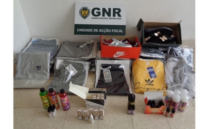Silves e Loulé – Apreensão de cargas de cigarros eletrónicos e artigos contrafeitos