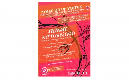 Prazeres carnais celebrados à mesa no Museu Municipal de Faro