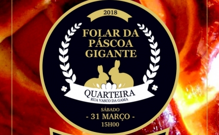 PÁSCOA EM QUARTEIRA VAI TER FOLAR GIGANTE