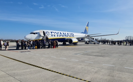Ryanair transportou quase 98 milhões de passageiros no primeiro semestre