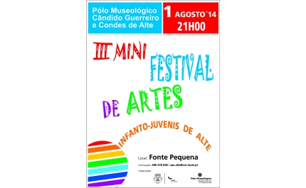 O 3º Mini Festival de Artes Infanto-juvenis de Alte