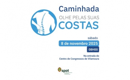 Sociedade Portuguesa de Ortopedia e Traumatologia organiza caminhada «Olhe pelas suas Costas» em Vilamoura