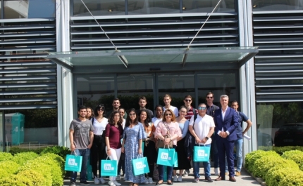 ALUNOS DO INSTITUTO DE GEOGRAFIA E ORDENAMENTO DO TERRITÓRIO DA UNIVERSIDADE DE LISBOA VISITAM INFRAMOURA