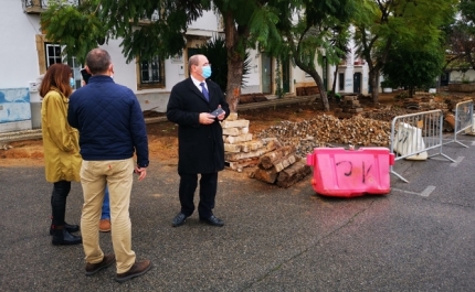 PRESIDENTE DA CÂMARA VISITA OBRAS DO CONCELHO
