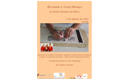 ASMAL realiza exposição “Recriando a nossa Herança”