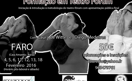 Formação de Teatro Fórum em Faro