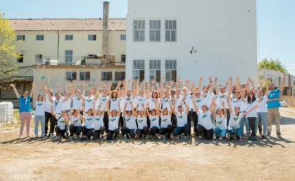 LEROY MERLIN move esforços para combater a pobreza habitacional e reabilita 2 casas particulares e 5 IPSS