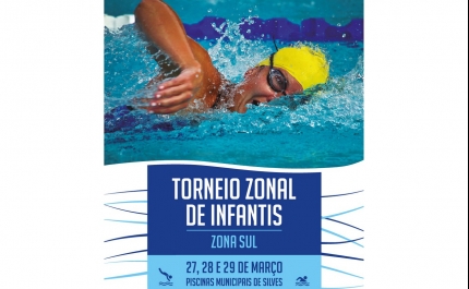PISCINAS MUNICIPAIS DE SILVES SÃO PALCO DO TORNEIO ZONAL DE INFANTIS - ZONA SUL 