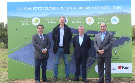 Génese Natural investe 13 milhões de euros em Central Fotovoltaica em Faro