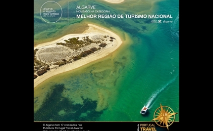 ALGARVE NA CORRIDA PARA MELHOR REGIÃO DE TURISMO