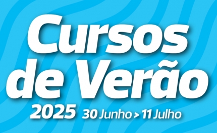 Cursos de verão 2025 com candidaturas abertas até 8 de junho