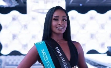 Fátima Ezzahra, eleita Mrs Algarve e Miss Fotogenia 2021, concorre a Miss Portugal