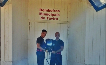 Bombeiros Municipais contam com Desfibrilhador na Ilha de Tavira