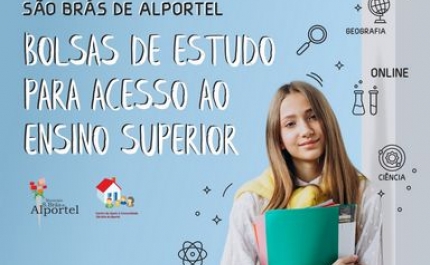 MUNICÍPIO DE SÃO BRÁS DE ALPORTEL ABRE CANDIDATURAS PARA NOVA EDIÇÃO DAS BOLSAS DE ESTUDO PARA ESTUDANTES DO ENSINO SUPERIOR 