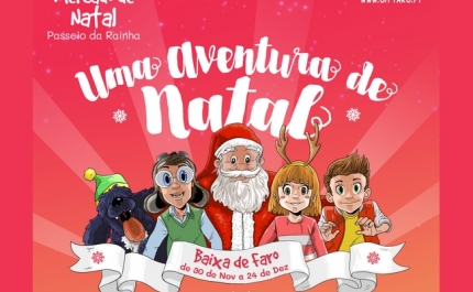 ESPÍRITO NATALÍCIO INVADE A BAIXA DE FARO 