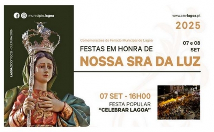 Lagoa celebra Festas em Honra da Nossa Senhora da Luz e Feriado Municipal de Lagoa