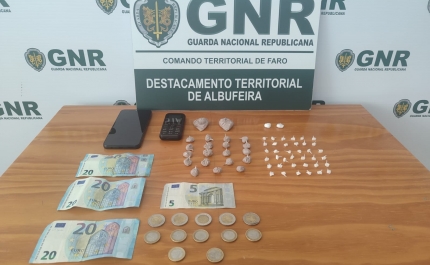 Albufeira – Detido em flagrante com cerca de 400 doses de heroína