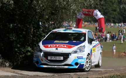 Diogo Gago sem sorte no Barum Rally Zlin