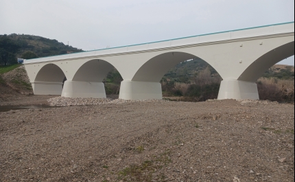 Conclusão dos trabalhos de reabilitação e reforço da Ponte dos Ladrões e Ponte da Foupana na EN122 em Alcoutim  