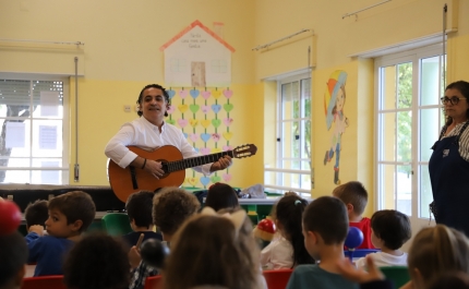 Pré-Escolar público e privado de Castro Marim com Expressão Musical e Físico-Motora