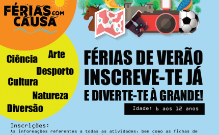 Inscrições Abertas | Férias com CauSA 2016