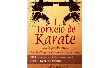 Martim Longo recebe I Torneio de Karate