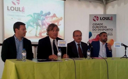 Loulé eleita “Cidade Europeia do Desporto 2015”