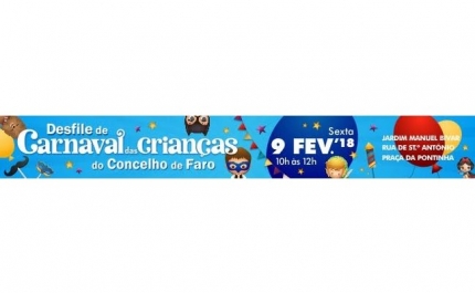 Desfile de Carnaval das Crianças do Concelho de Faro Cancelado