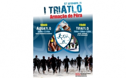 I TRIATLO ARMAÇÃO DE PÊRA CONTA COM O APOIO DA CÂMARA MUNICIPAL DE SILVES