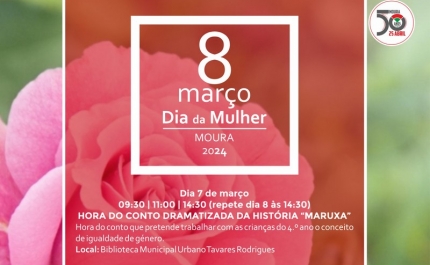 Dia Internacional da Mulher com música, história e flores 