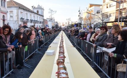 150 metros de Bolo-Rei no encerramento da programação de Natal em Loulé