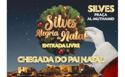 O PAI NATAL CHEGA A SILVES NO DIA 20 DE DEZEMBRO