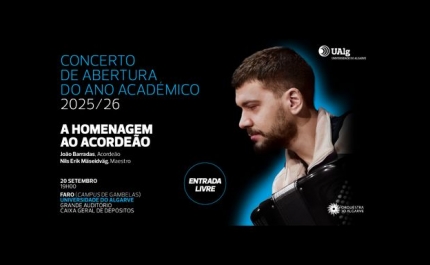 Concerto «A homenagem ao Acordeão» assinala a abertura do Ano Académico 2025/26