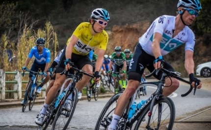 Volta ao Algarve: Tiago Machado critica organização por só homenagear estrangeiros