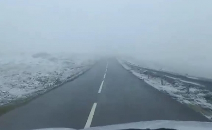 Reabertos todos os troços do maciço central da Serra da Estrela