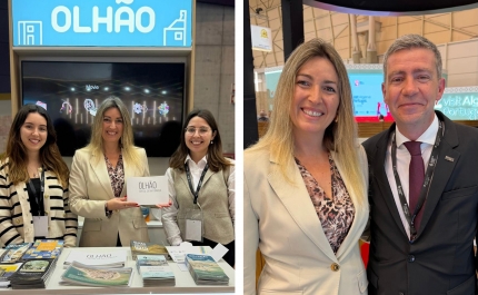 Vice-presidente do Município de Olhão na inauguração de mais uma edição da Bolsa de Turismo de Lisboa
