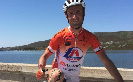 Ciclista Hugo Sabido abraça novo desafio no Louletano-Ray Just Energy