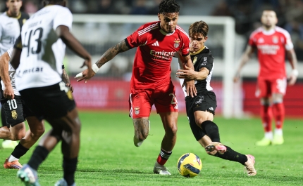 Taça de Portugal: Benfica apura-se para os «quartos» com triunfo em Faro
