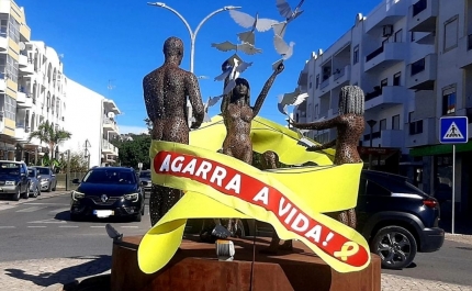 SÃO BRÁS DE ALPORTEL VOLTA A ASSOCIAR-SE À CAMPANHA «AGARRA A VIDA» PELA PREVENÇÃO DO SUICÍDIO