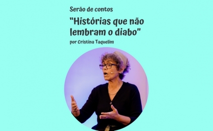 SERÃO DE CONTOS NA BIBLIOTECA DE LOULÉ COM CRISTINA TAQUELIM
