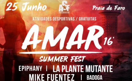 AMAR SUMMER FEST 2016 REGRESSA PARA ANIMAR A PRAIA DE FARO
