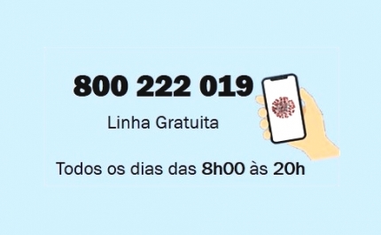 Linha de apoio à população INFO COVID-19 Algarve