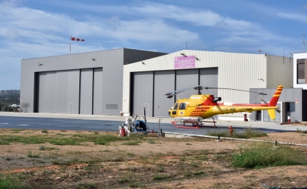 AMPLIAÇÃO DA BASE DE HELICÓPTEROS EM SERVIÇO PERMANENTE DE LOULÉ VAI SER INAUGURADA