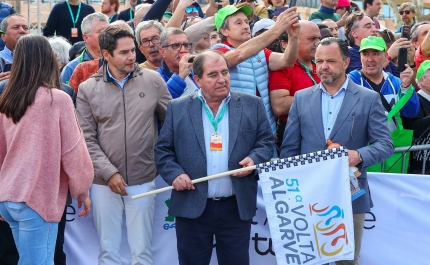 ALBUFEIRA ACOLHEU A PARTIDA DE MAIS UMA ETAPA EMOCIONANTE DA VOLTA AO ALGARVE