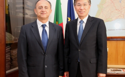 David Santos reuniu-se com Embaixador da Coreia em Portugal