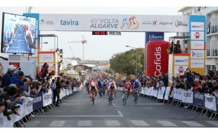 Volta ao Algarve transmitida em 120 países