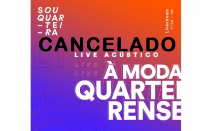 CANCELADO - Live Acústico À Moda Quarteirense