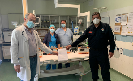 Município de Portimão entrega mais quatro ventiladores ao Hospital de Portimão