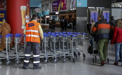 Operação no aeroporto de Faro não está a ser afetada pela greve na Portway